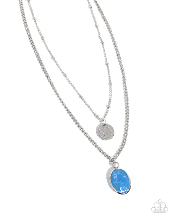 Dedicated Diva - Blue Necklace