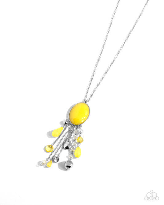 Whimsical Wishes - Yellow Necklace