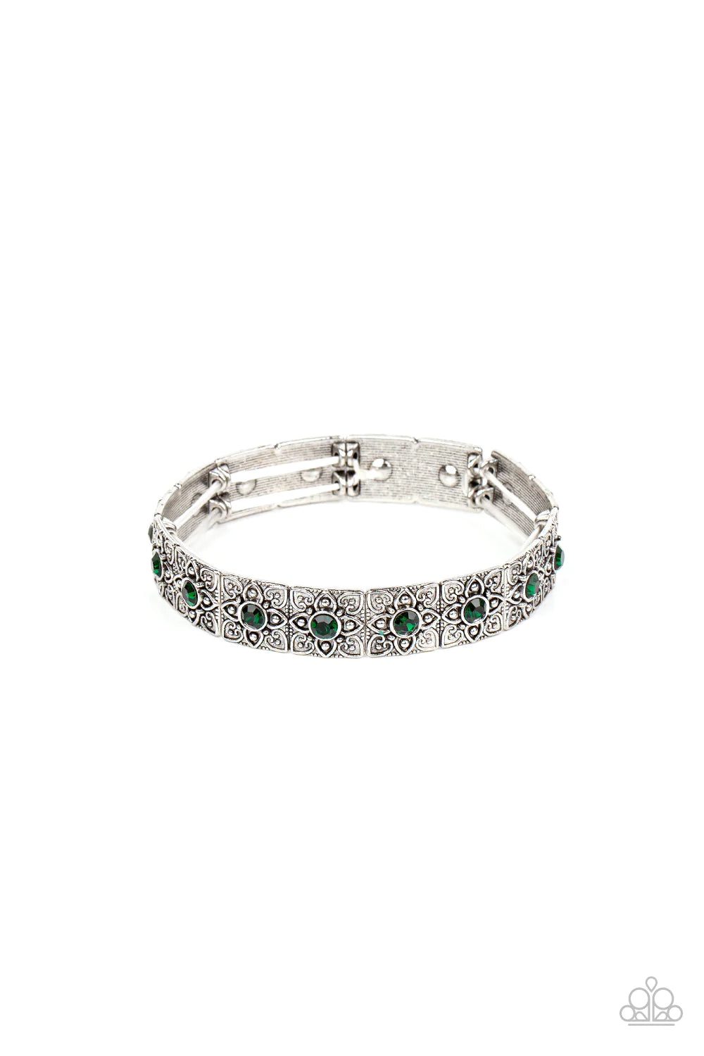 Venetian Valentine - Green Bracelet