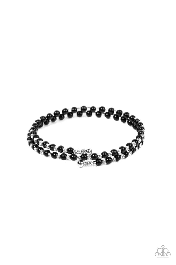 Regal Wraparound - Black Bracelet