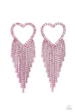 Sumptuous Sweethearts - Pink Earrings