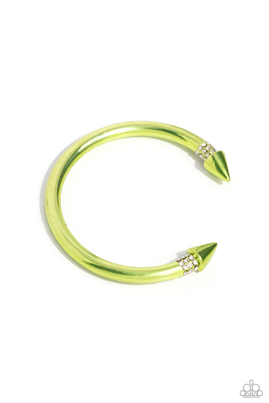 Punky Plot Twist - Green Bracelet