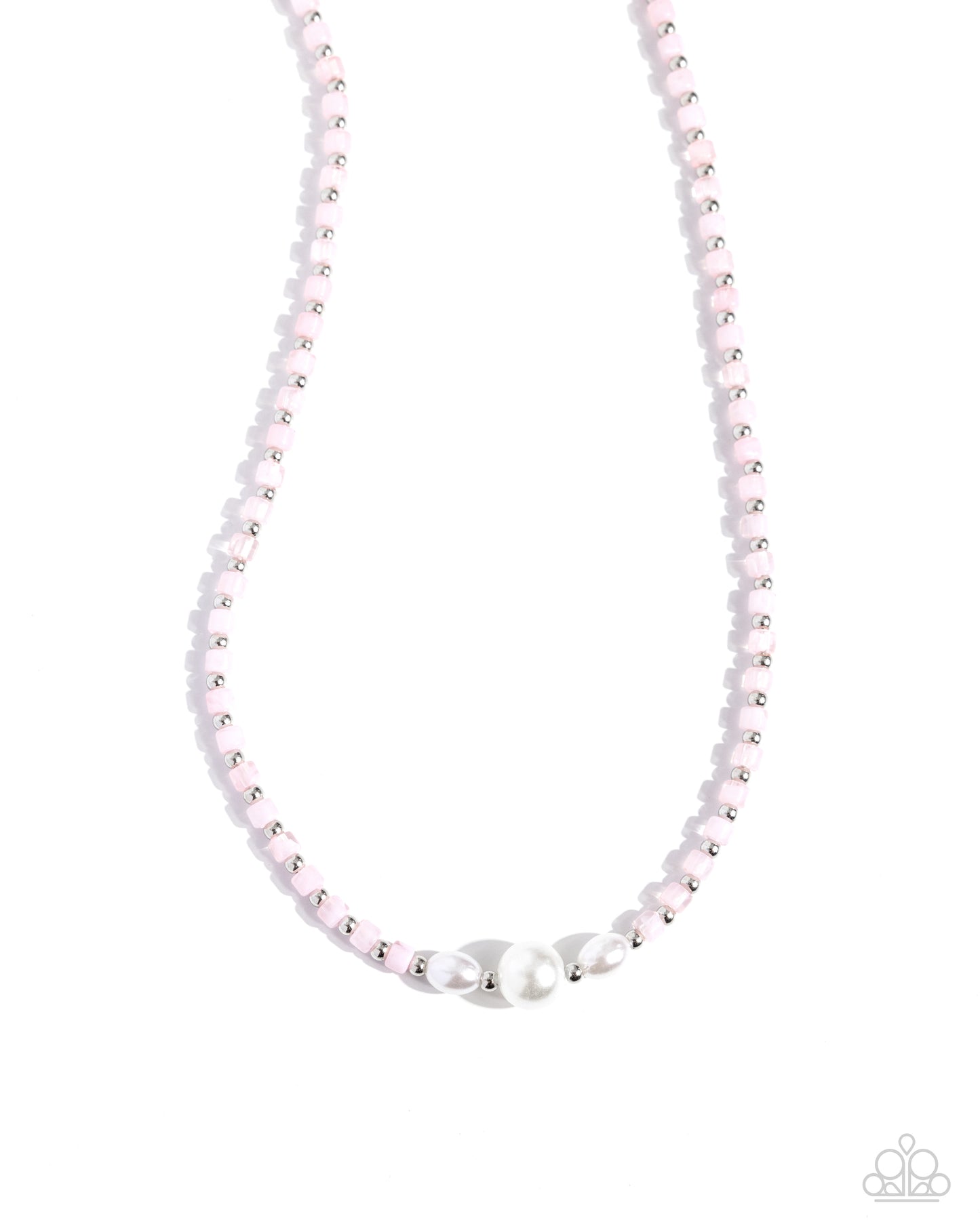 Fight Like a PEARL - Pink Necklace