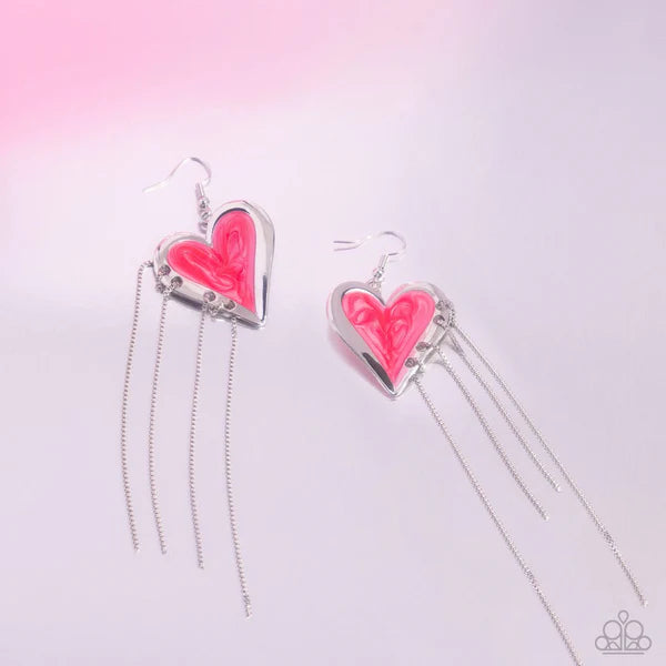 Sweetheart Specialty - Pink Earrings