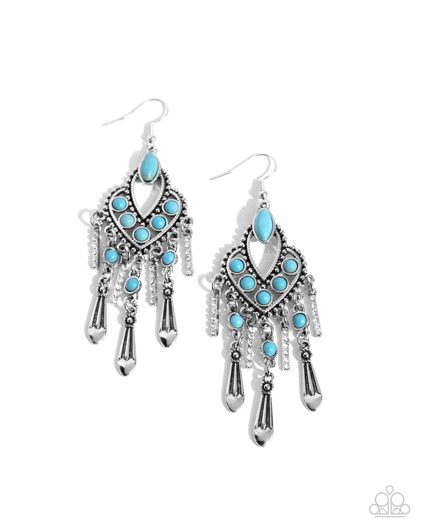 Naturally Vintage - Blue Earrings