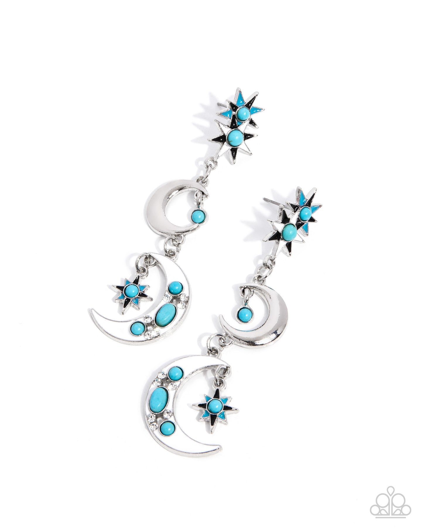 Stellar Serendipity - Blue Earrings