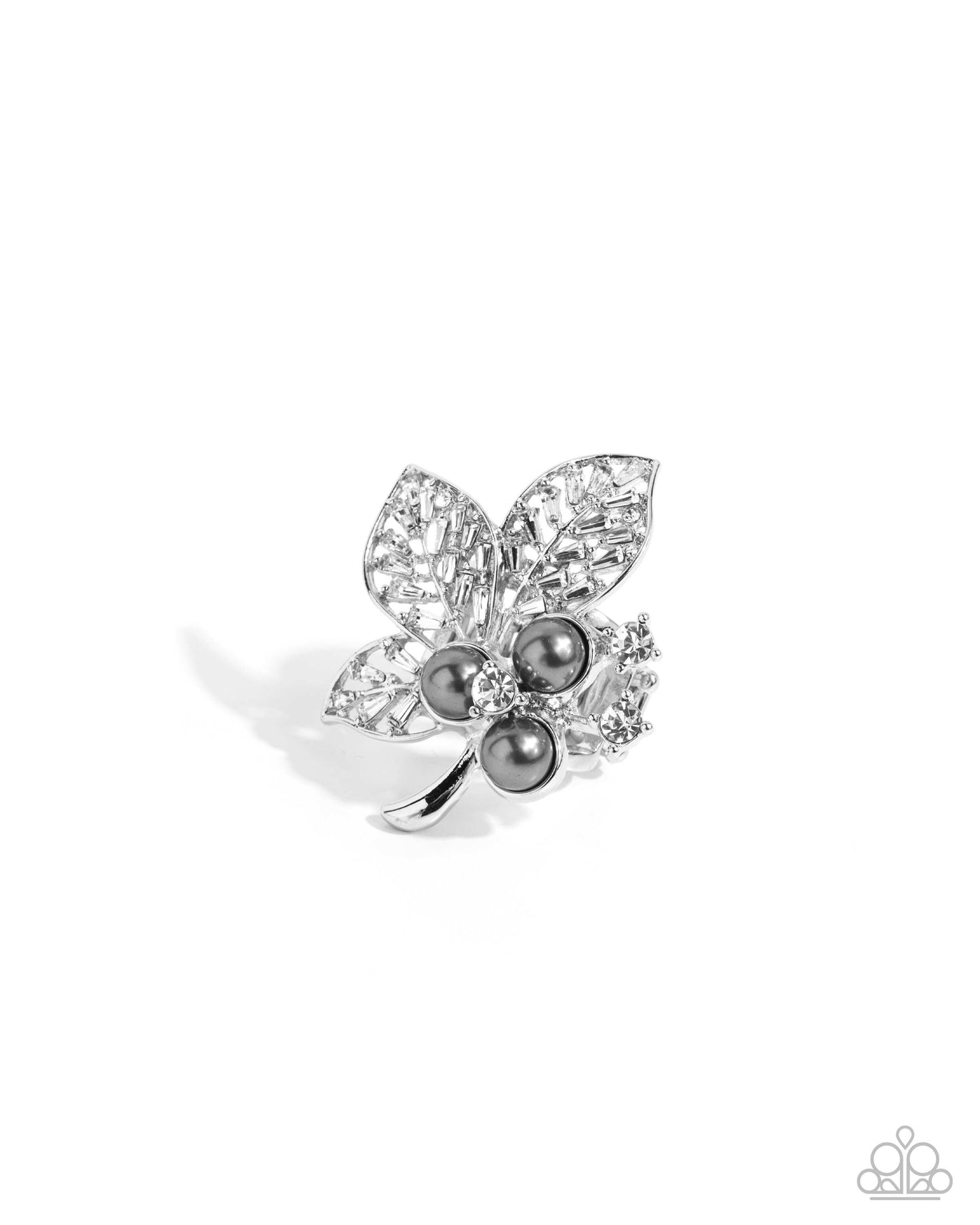 Luminescent Leaves - Silver Ring