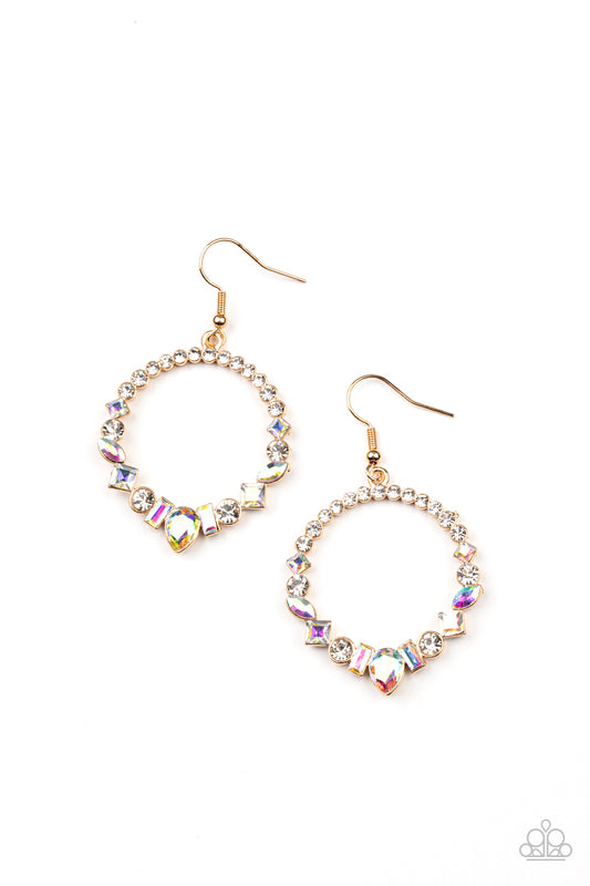 Revolutionary Refinement - Gold Earrings