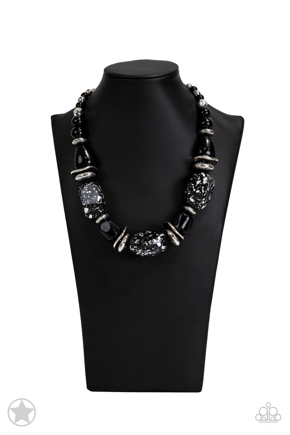 In Good Glazes - Black Necklace