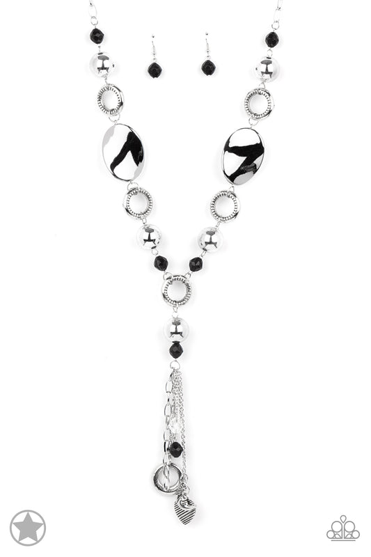 Total Eclipse Of the Heart - Silver Necklace