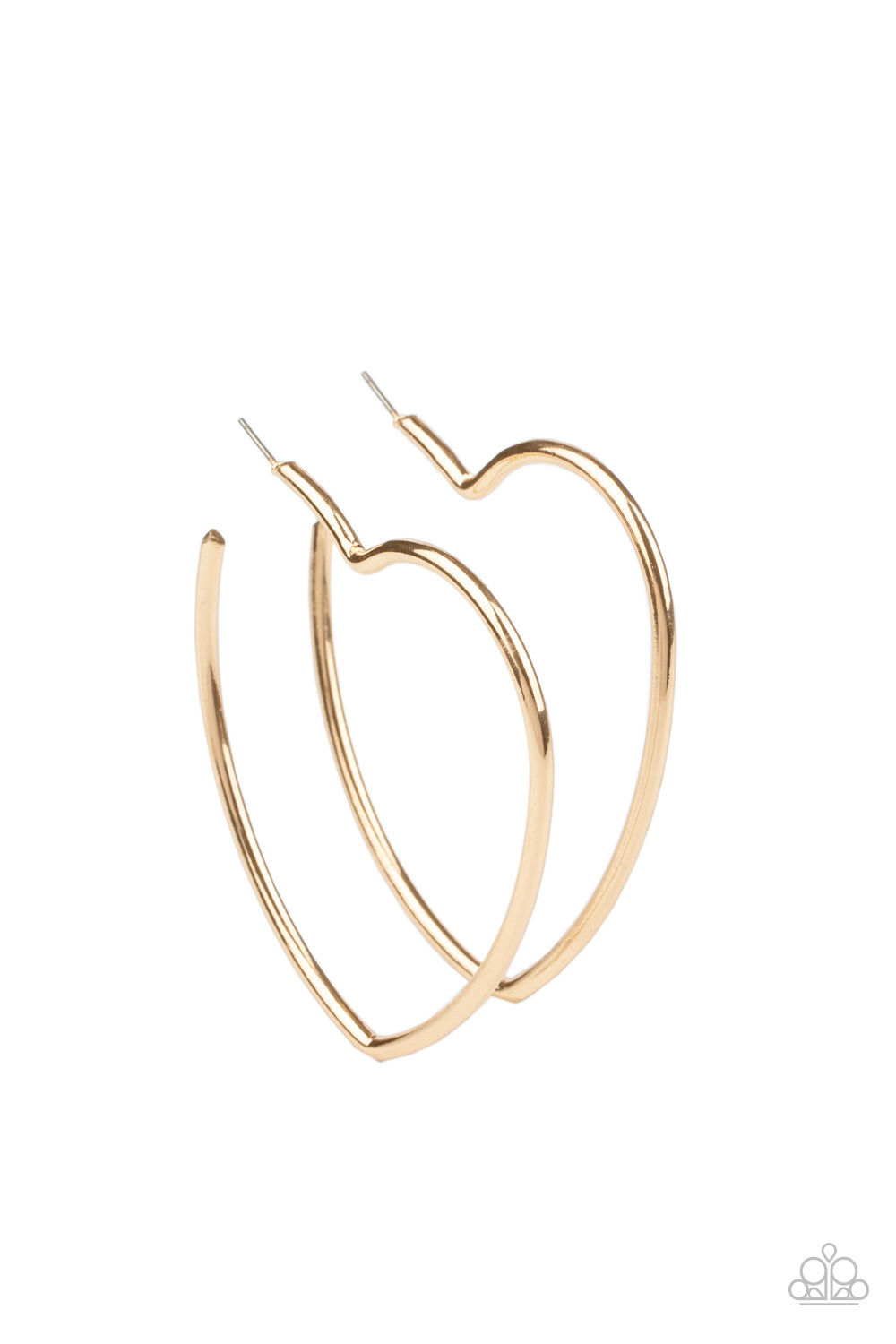 Heartbreaker Hustle - Gold Earrings