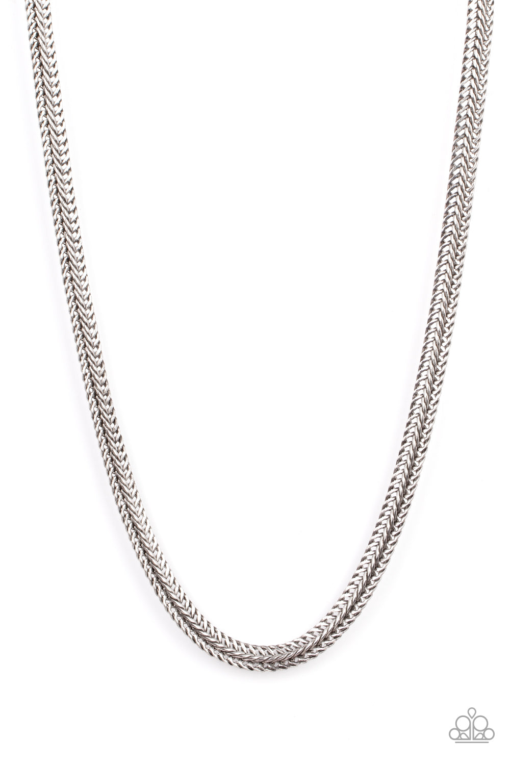 Extra Extraordinary - Silver Mens Necklace