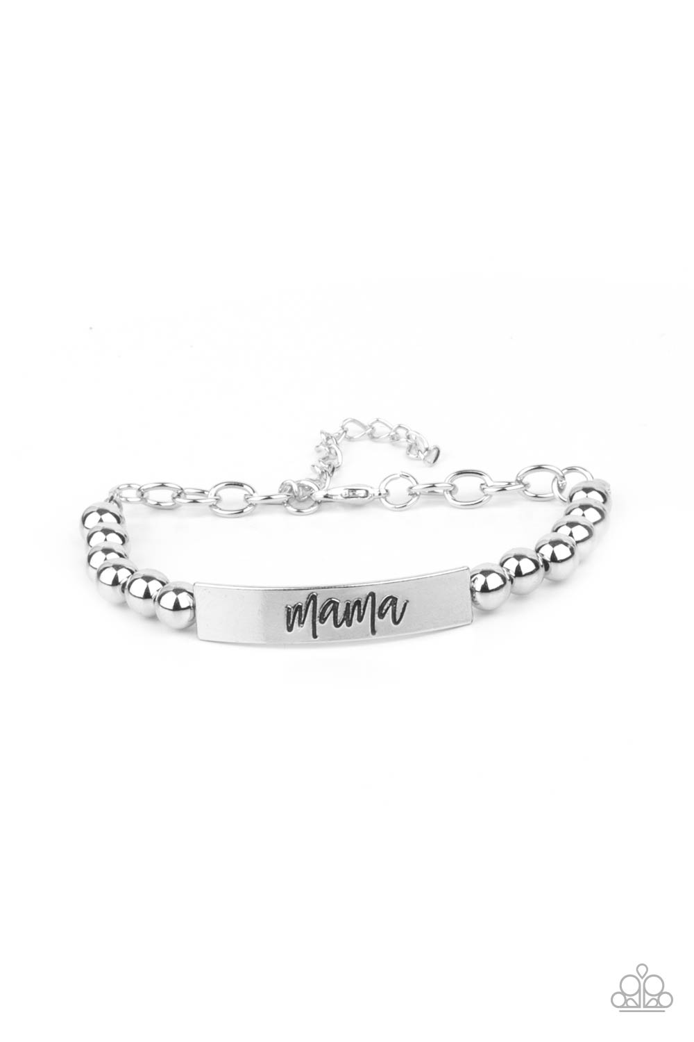 Mom Squad - Silver Bracelet