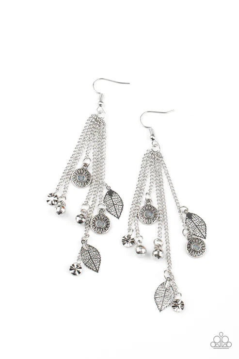 A Natural Charmer - Silver Earrings