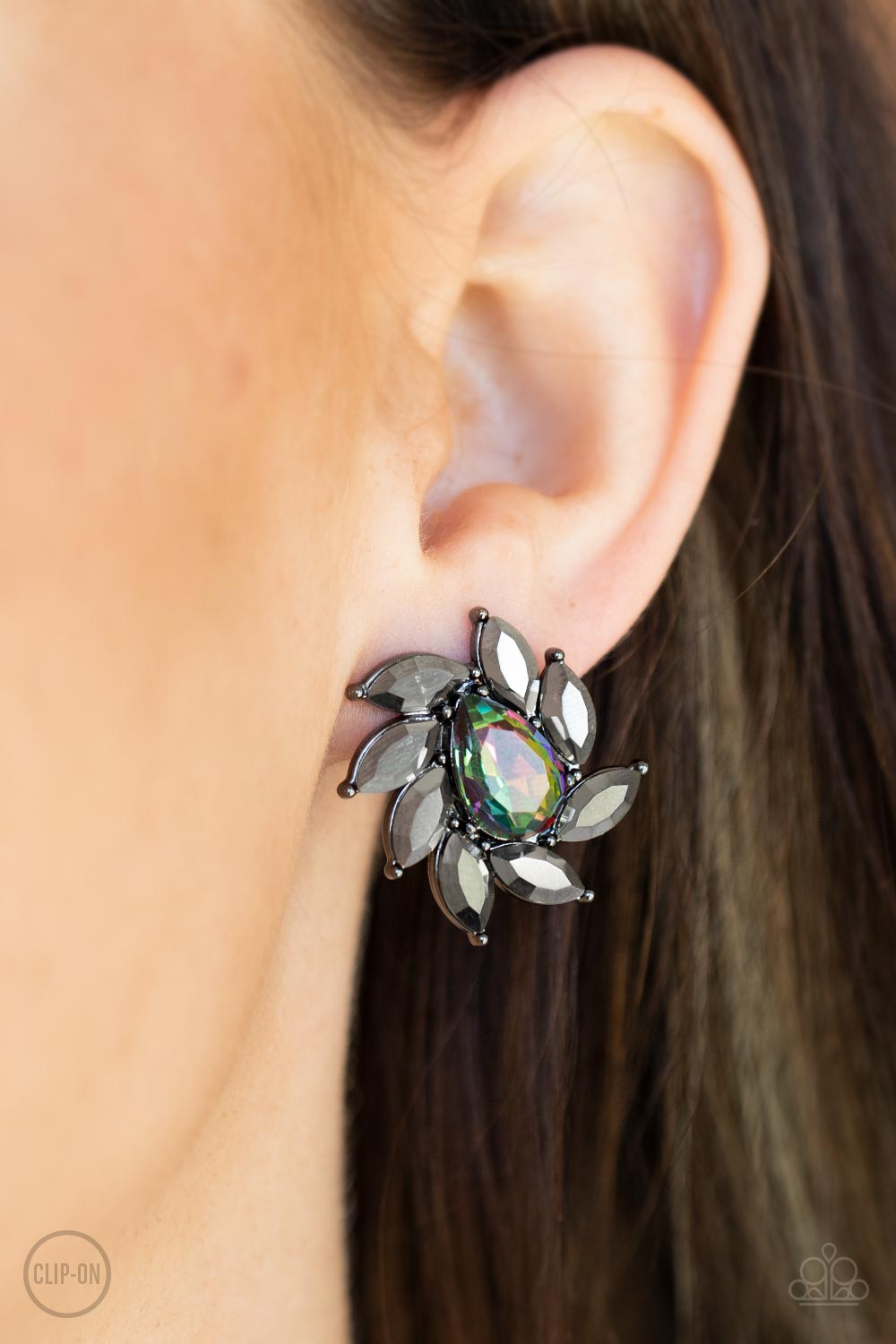 Sophisticated Swirl - Clip On Multi Earrings