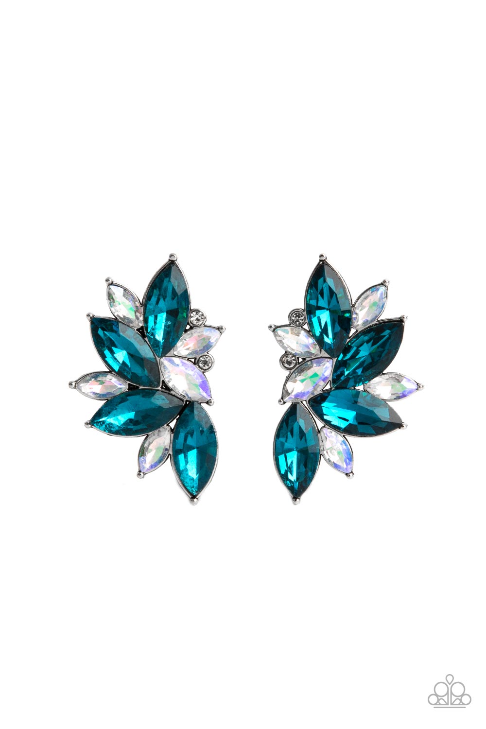 Instant Iridescence - Blue Earrings