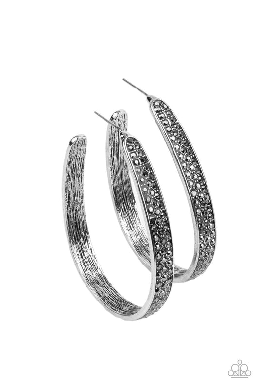 Bossy and Glossy - Silver Earrings