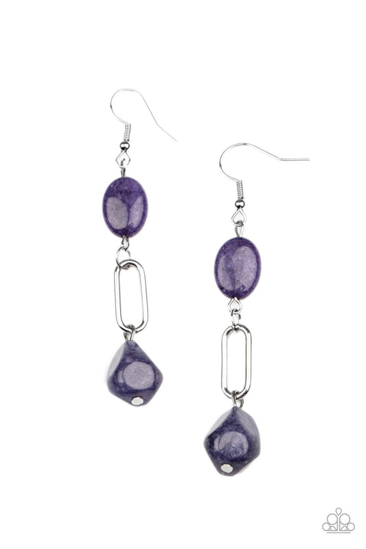 Stone Apothecary - Purple Earrings