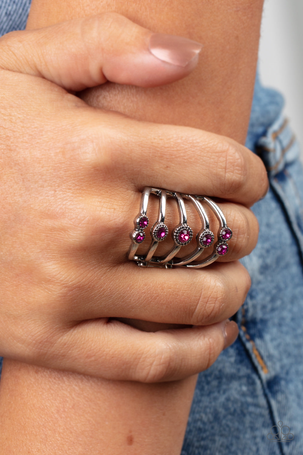 Layer On The Luster - Pink Ring