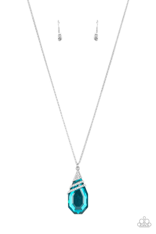 Demandingly Diva - Blue Necklace