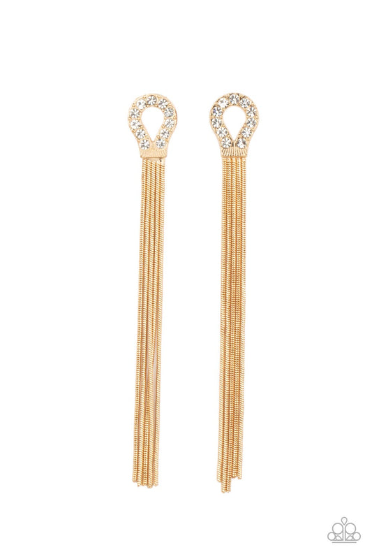 Dallas Debutante - Gold Earrings