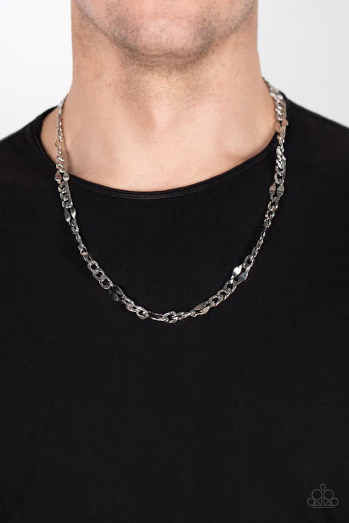 G.O.A.T. - Silver Mens Necklace