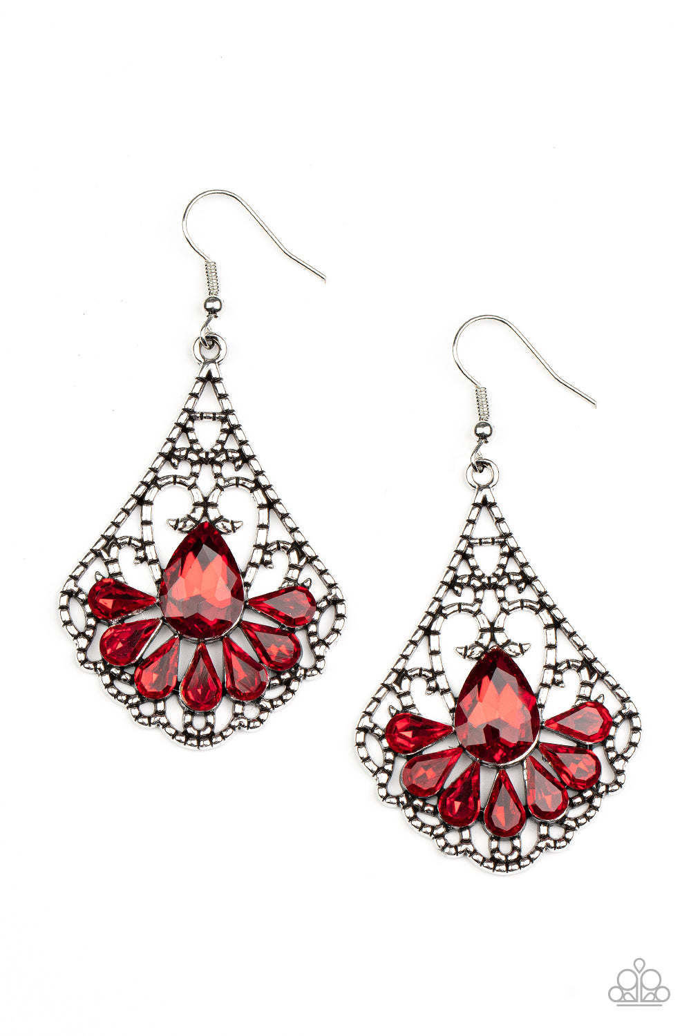 Exemplary Elegance - Red Earrings