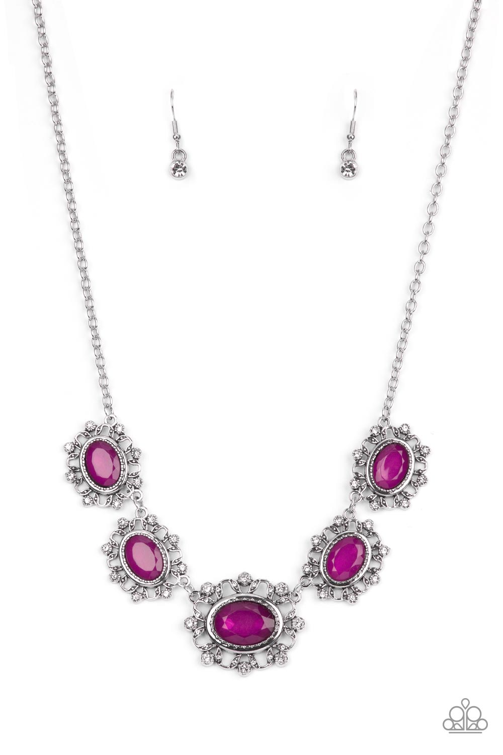 Meadow Wedding - Purple Necklace