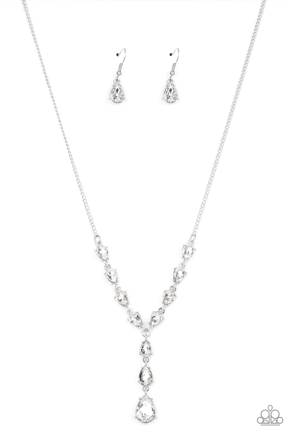 Park Avenue A-Lister - White Necklace