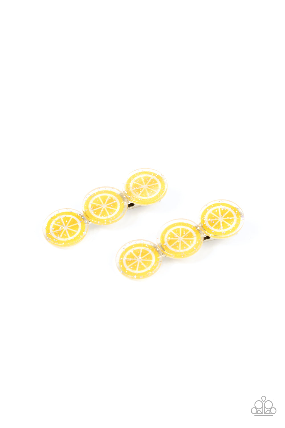 Charismatically Citrus - Yellow Hair Clip