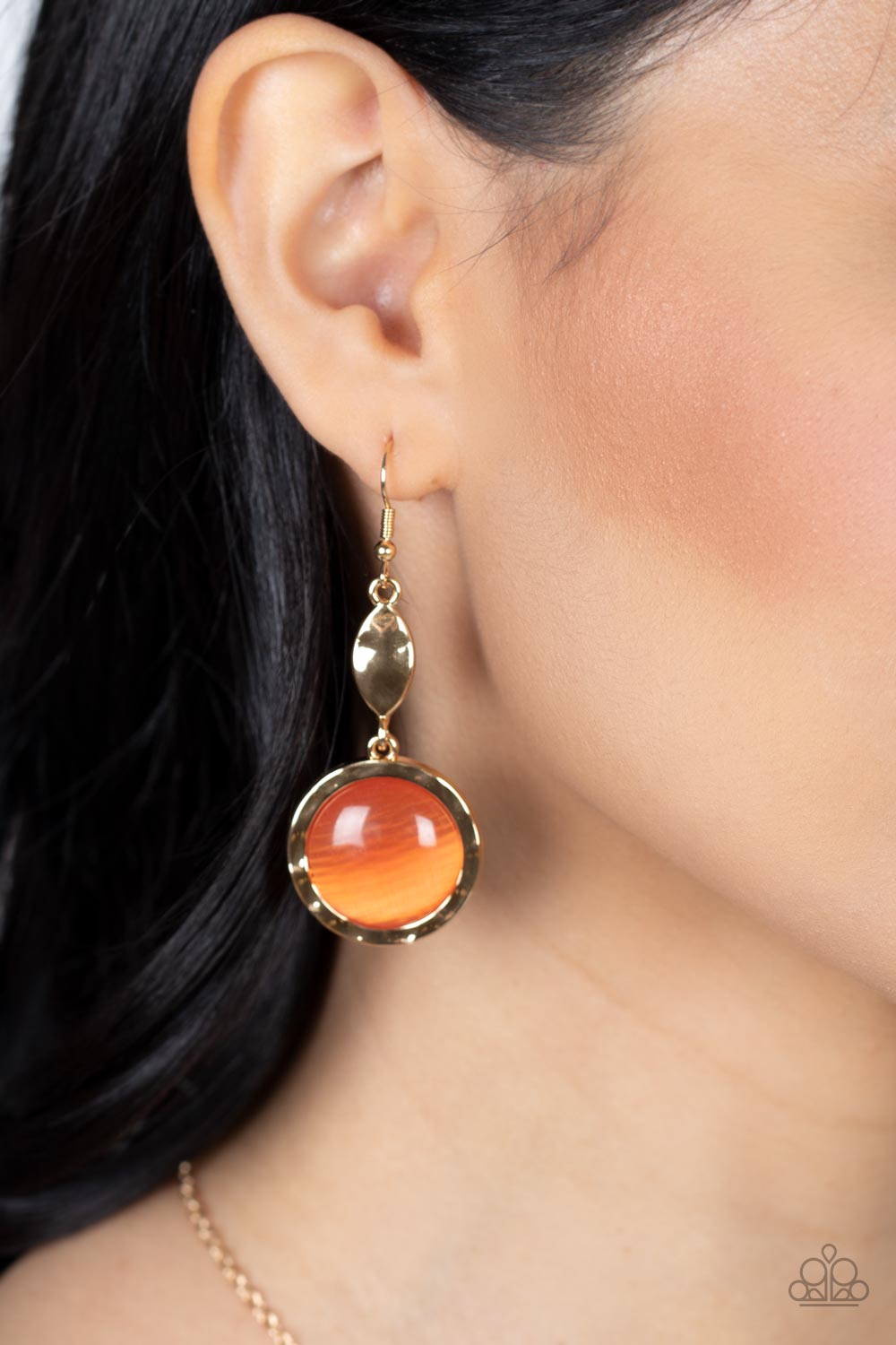 Magically Magnificent - Orange Earrings