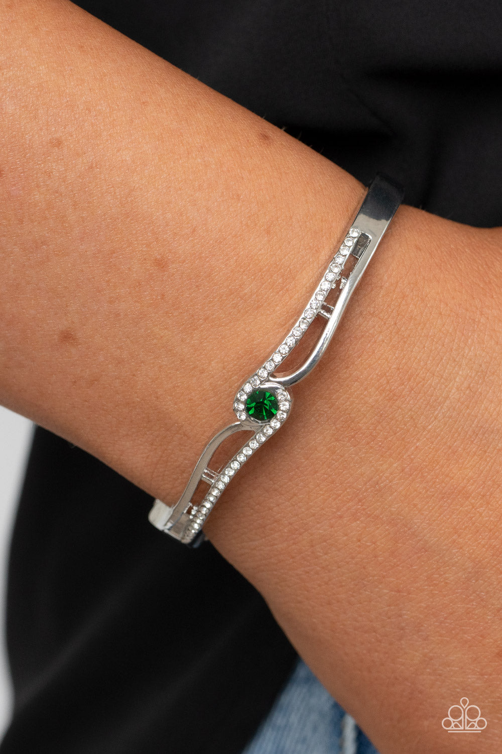 Top-Shelf Shimmer - Green Bracelet
