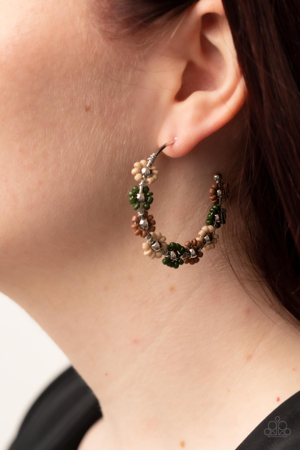 Growth Spurt - Green Earrings