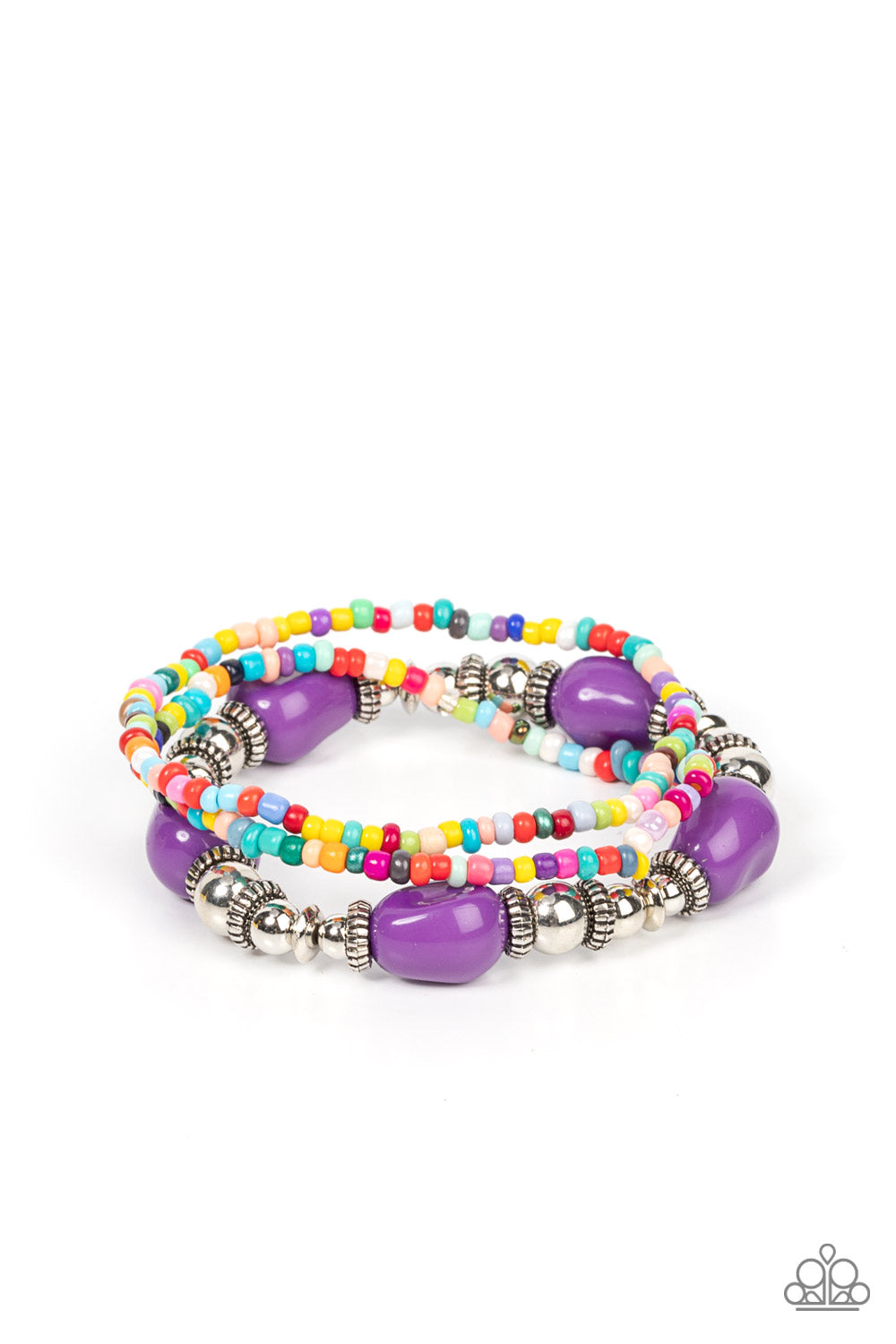 Confidently Crafty - Purple Bracelet