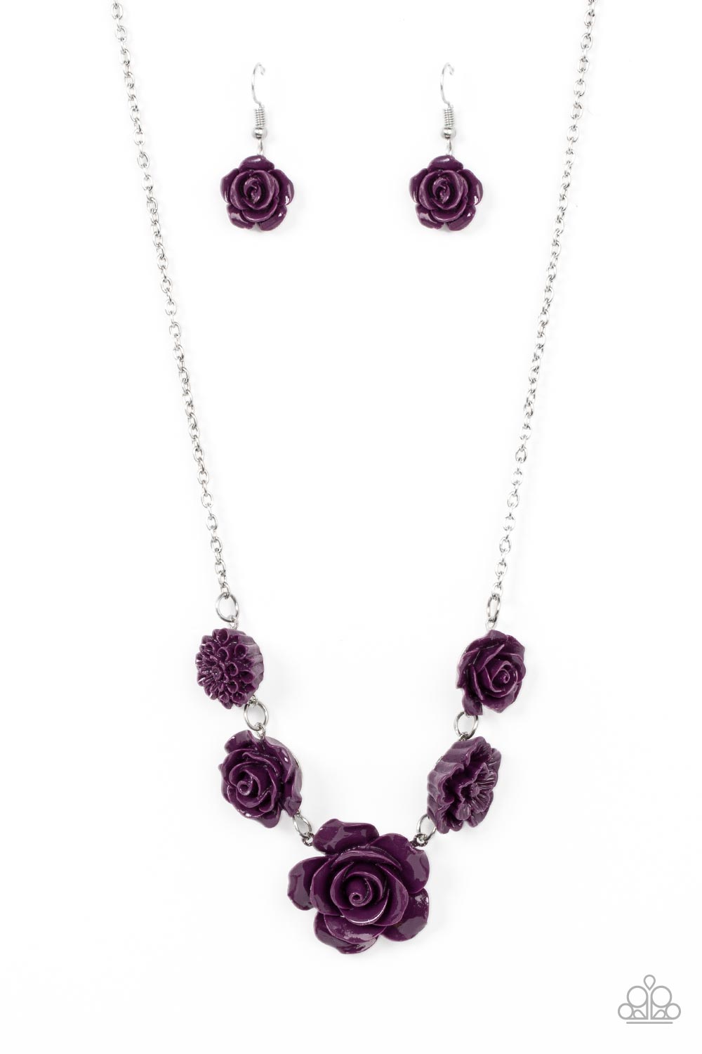 PRIMROSE and Pretty - Purple Necklace