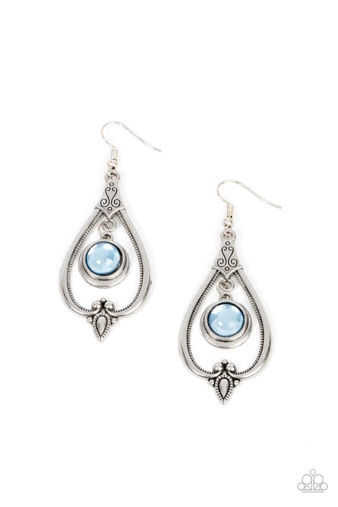 Ethereal Emblem - Blue Earrings