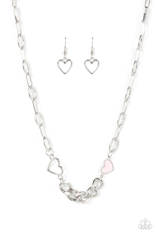 Little Charmer - Pink Necklace