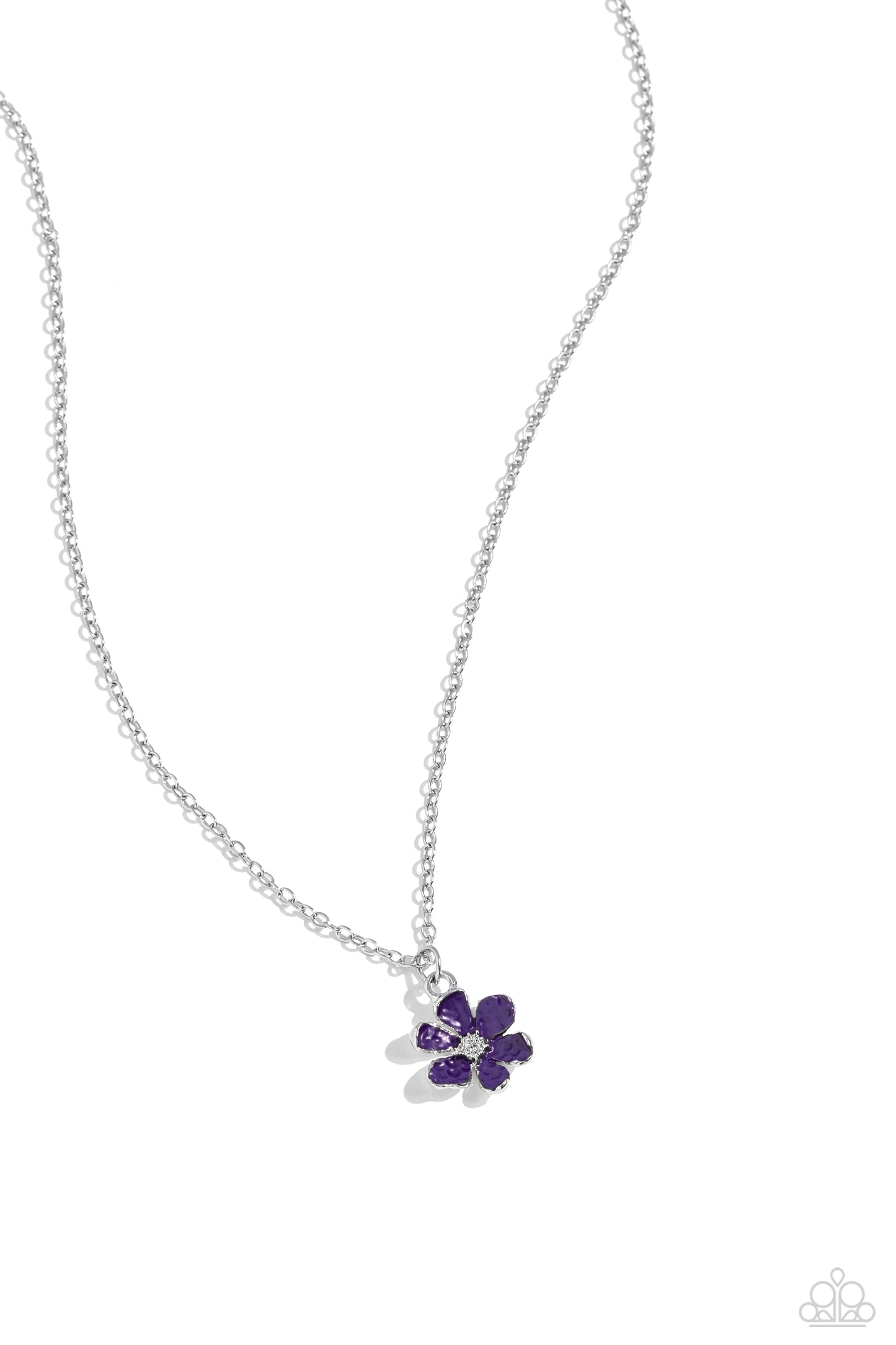 Cottage Retreat - Purple Necklace