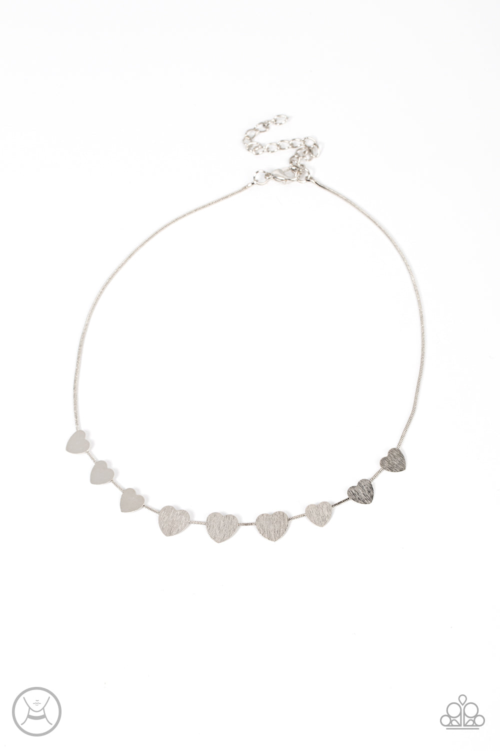 Dainty Desire - Silver Choker Necklace