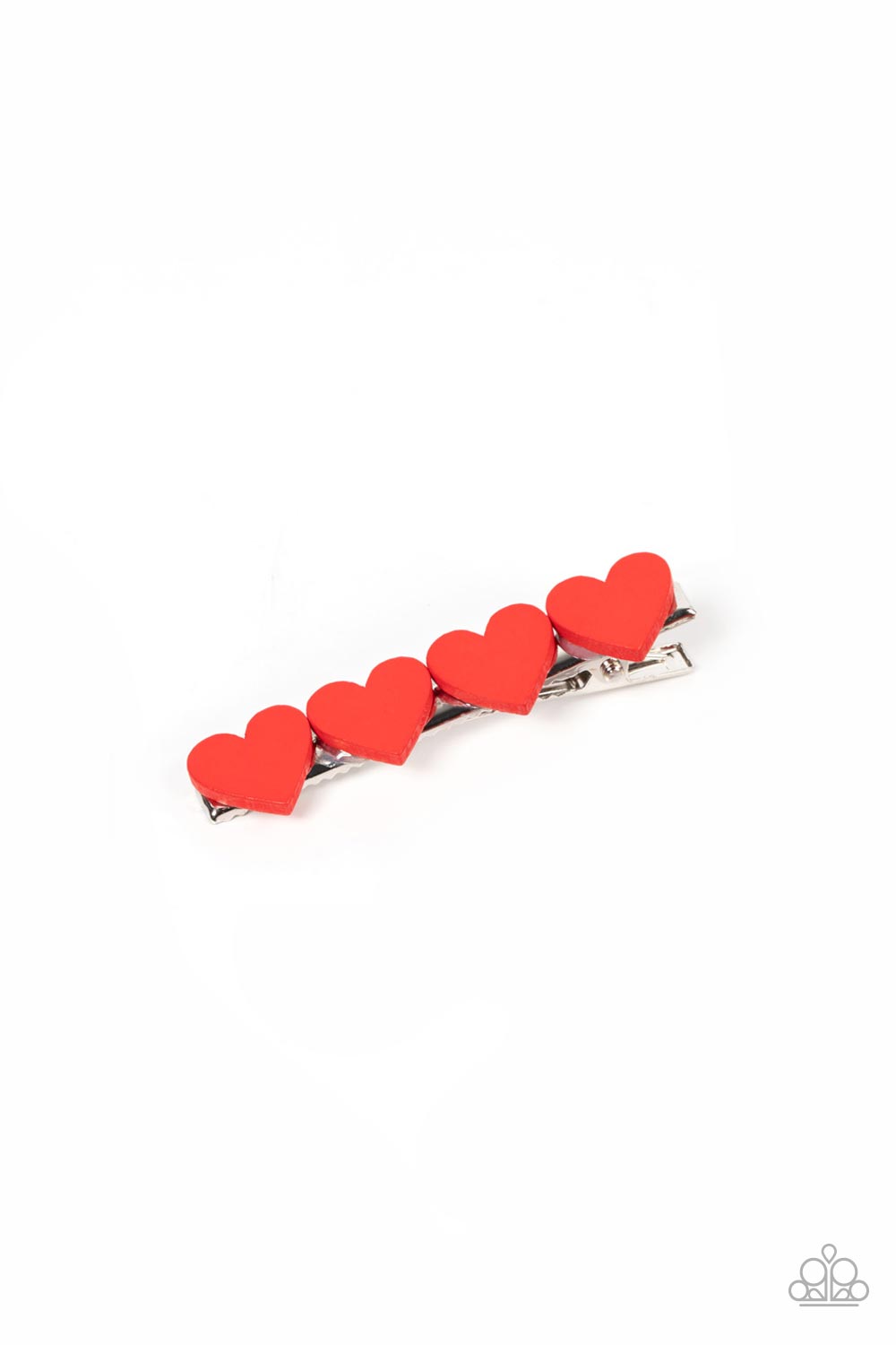 Sending You Love - Red Heart Hair Clip