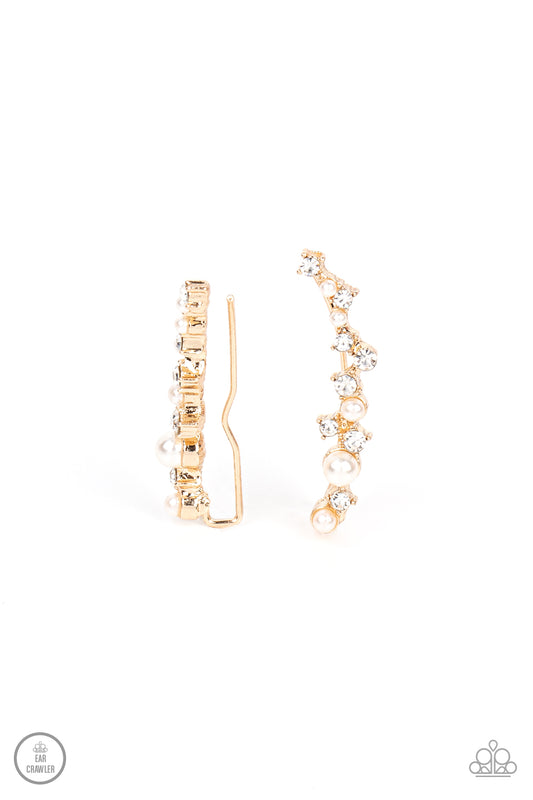 Couture Crawl - Gold Crawler Earrings