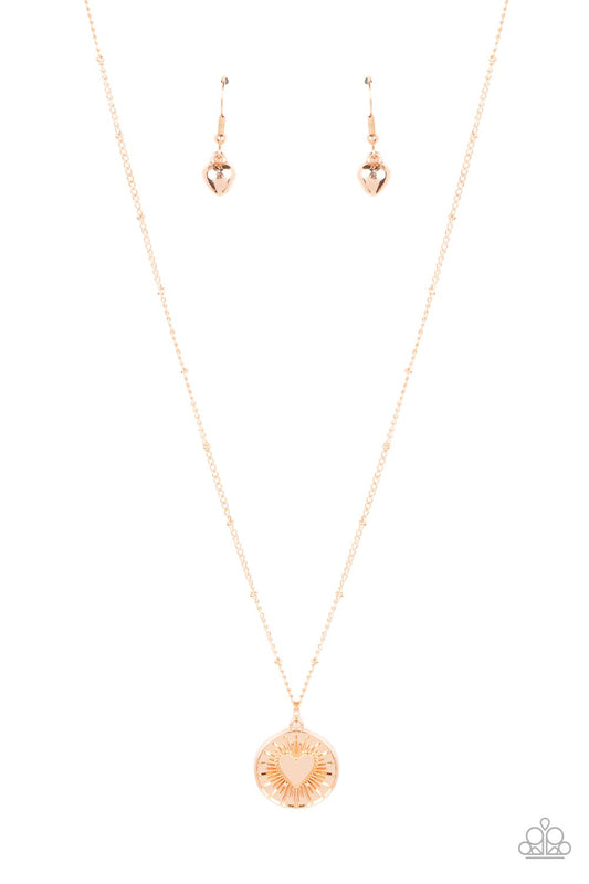 Lovestruck Shimmer - Gold Necklace