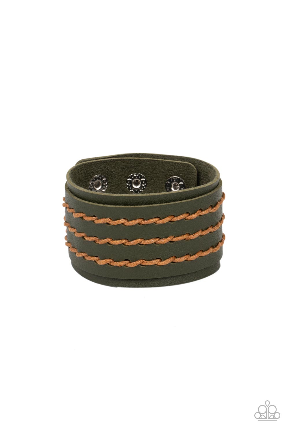 Real Ranchero - Green Mens Bracelet