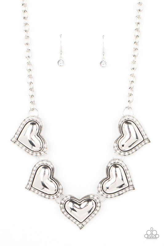 Kindred Hearts - White Necklace