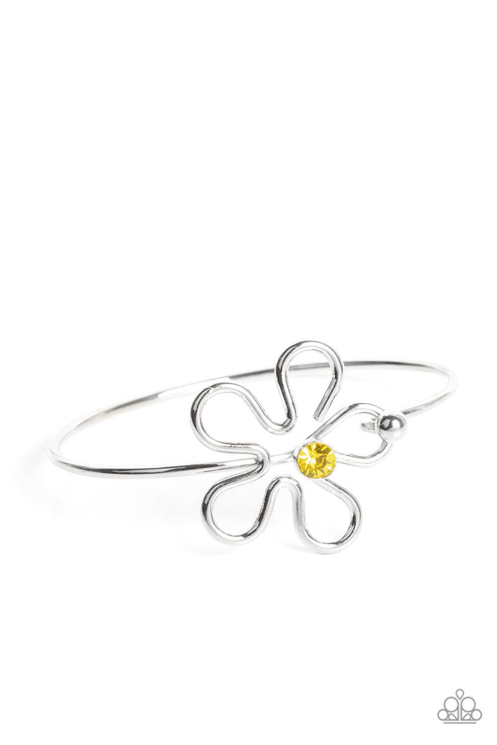 Floral Innovation - Yellow Bracelet