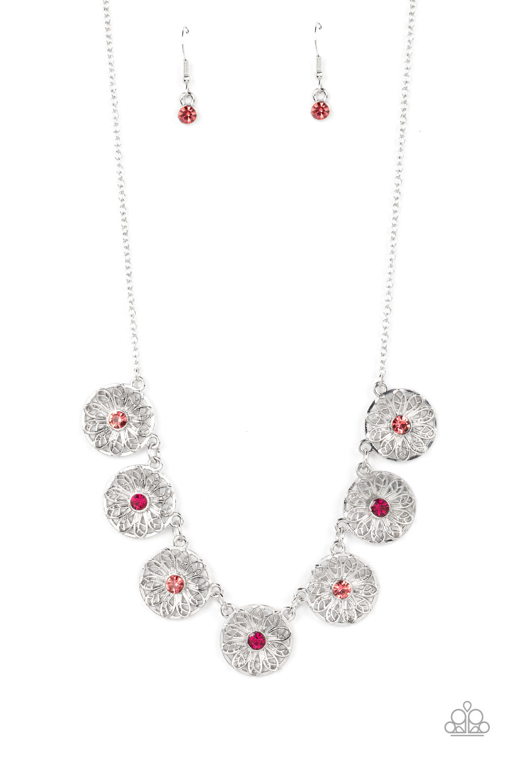 Garden Greetings - Pink Necklace