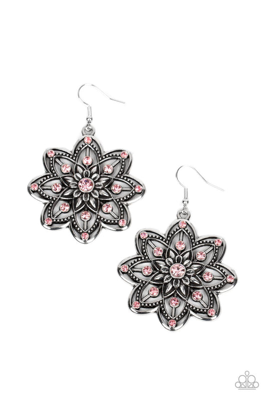 Prismatic Perennial - Pink Earrings