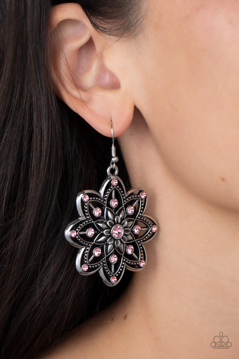 Prismatic Perennial - Pink Earrings