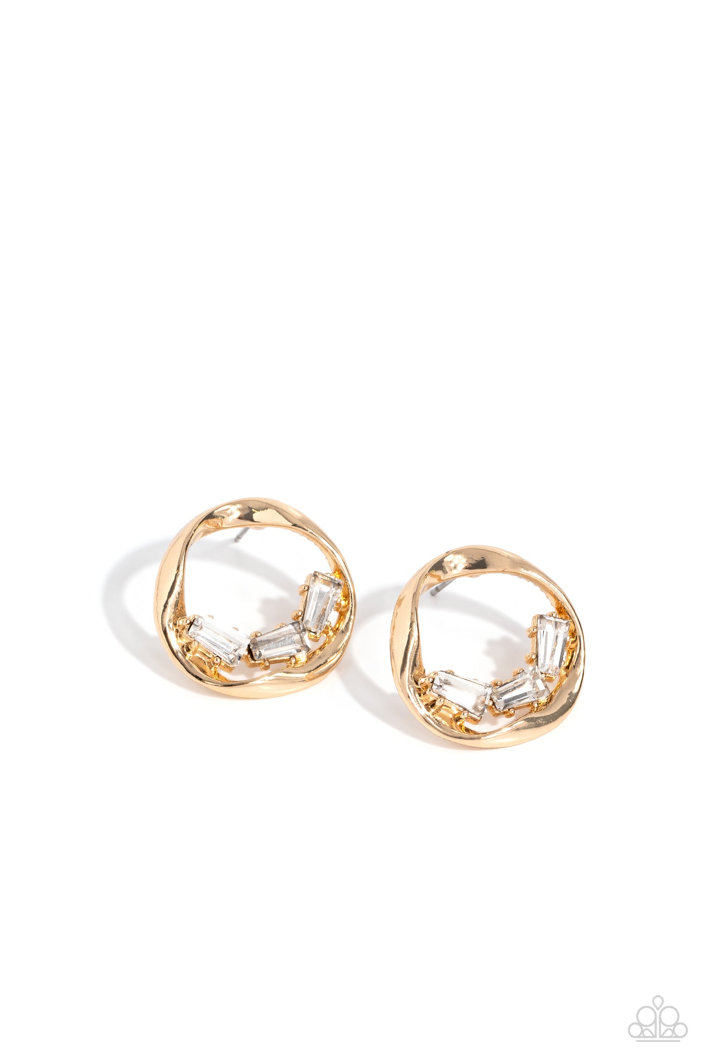 Imperfect Illumination - Gold Earrings