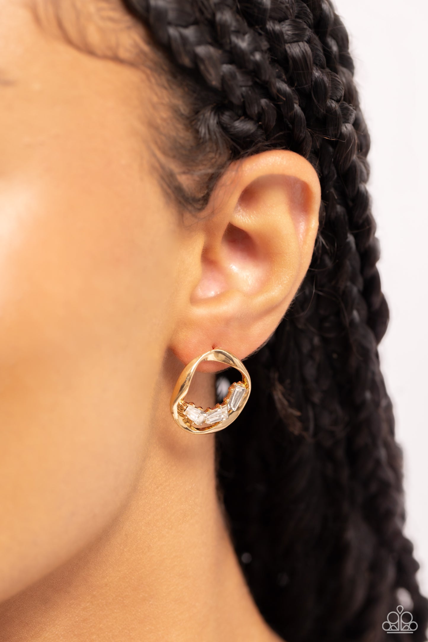 Imperfect Illumination - Gold Earrings